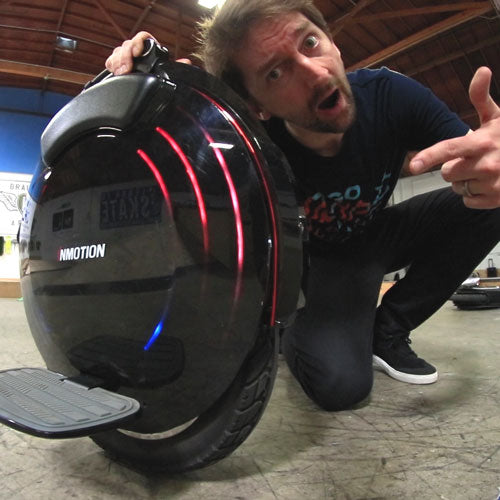 Braille Skateboarding <3 Electric Unicycles