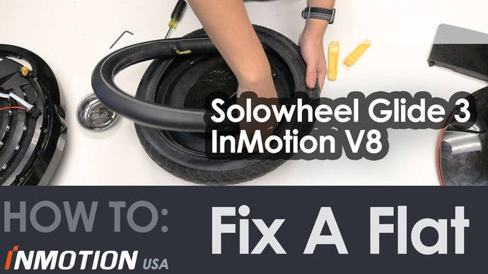 How To Fix A Flat Tire: Changing The Tire Tube On Solowheel Glide 3 Electric Unicycle