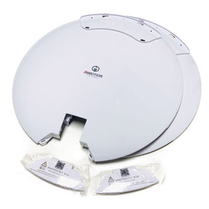 Limited Edition - Glide 2 / V5 White Shell Kit - 2 outer shells, 2 valve covers
